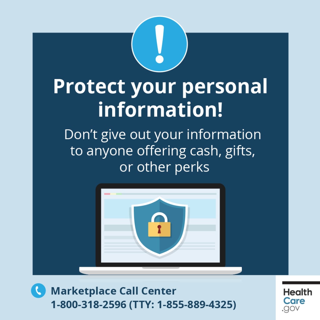 Protect your personal information
