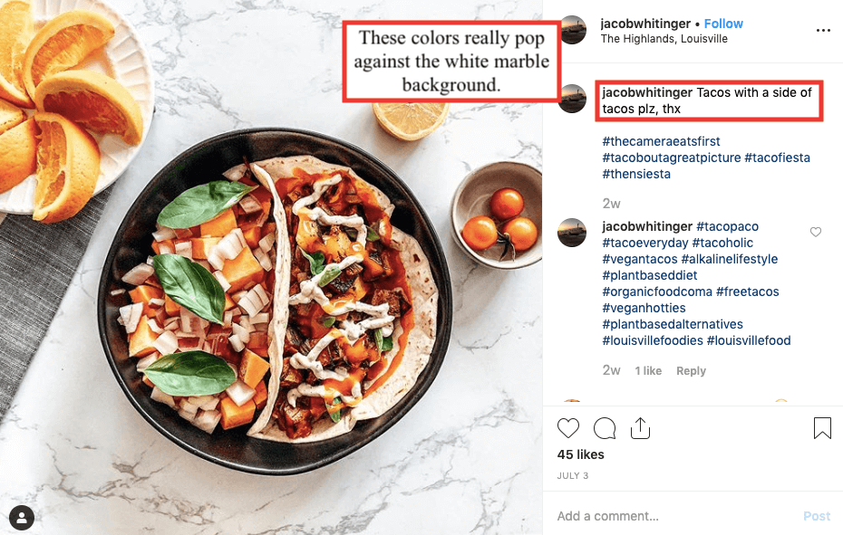 marketing tacos