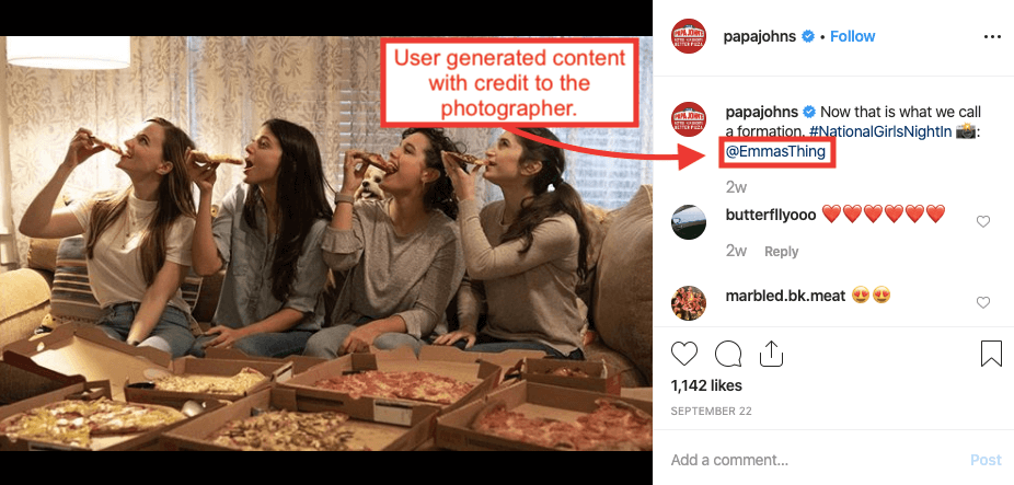 pizza advertising