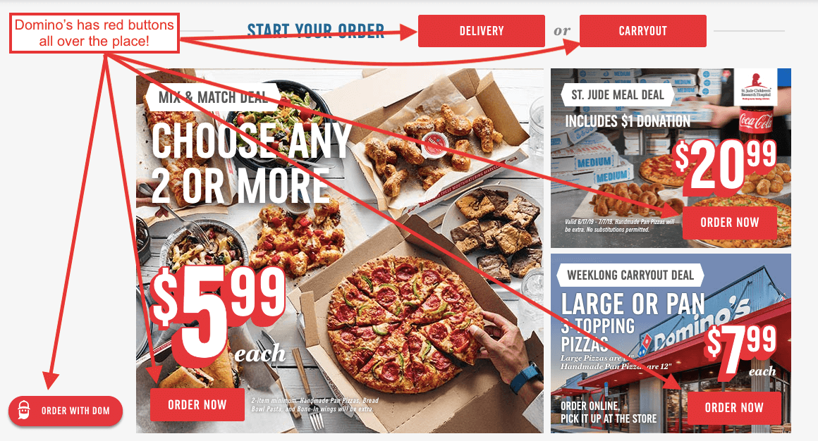 CTAs for restaurant marketing