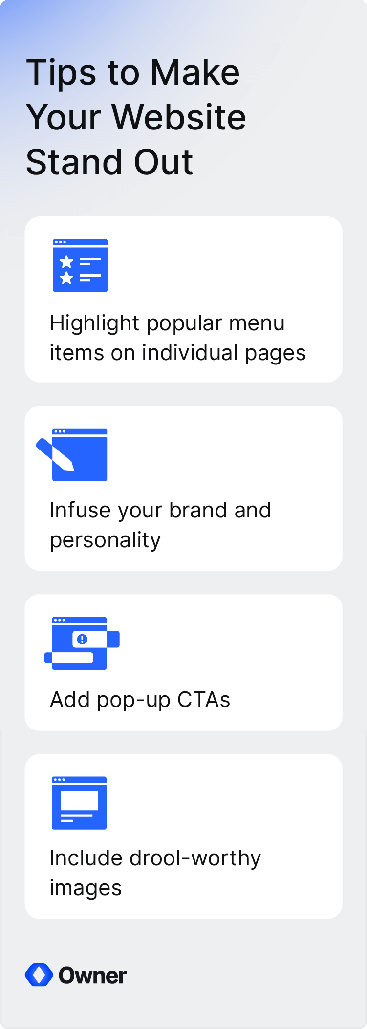 4 tips to make your website stand out